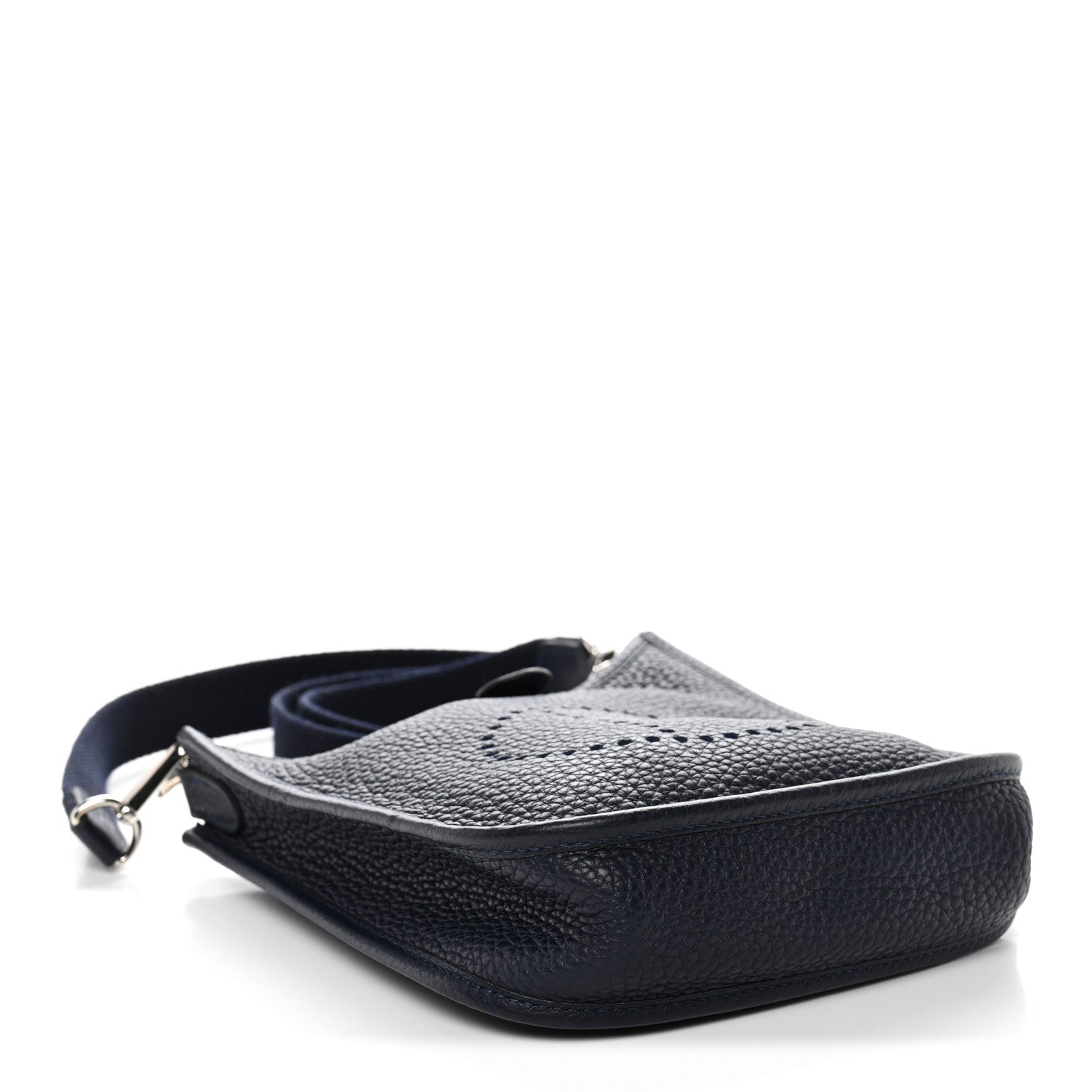Hermes Taurillon Clemence Evelyne TPM Bleu Nuit 4 of 11