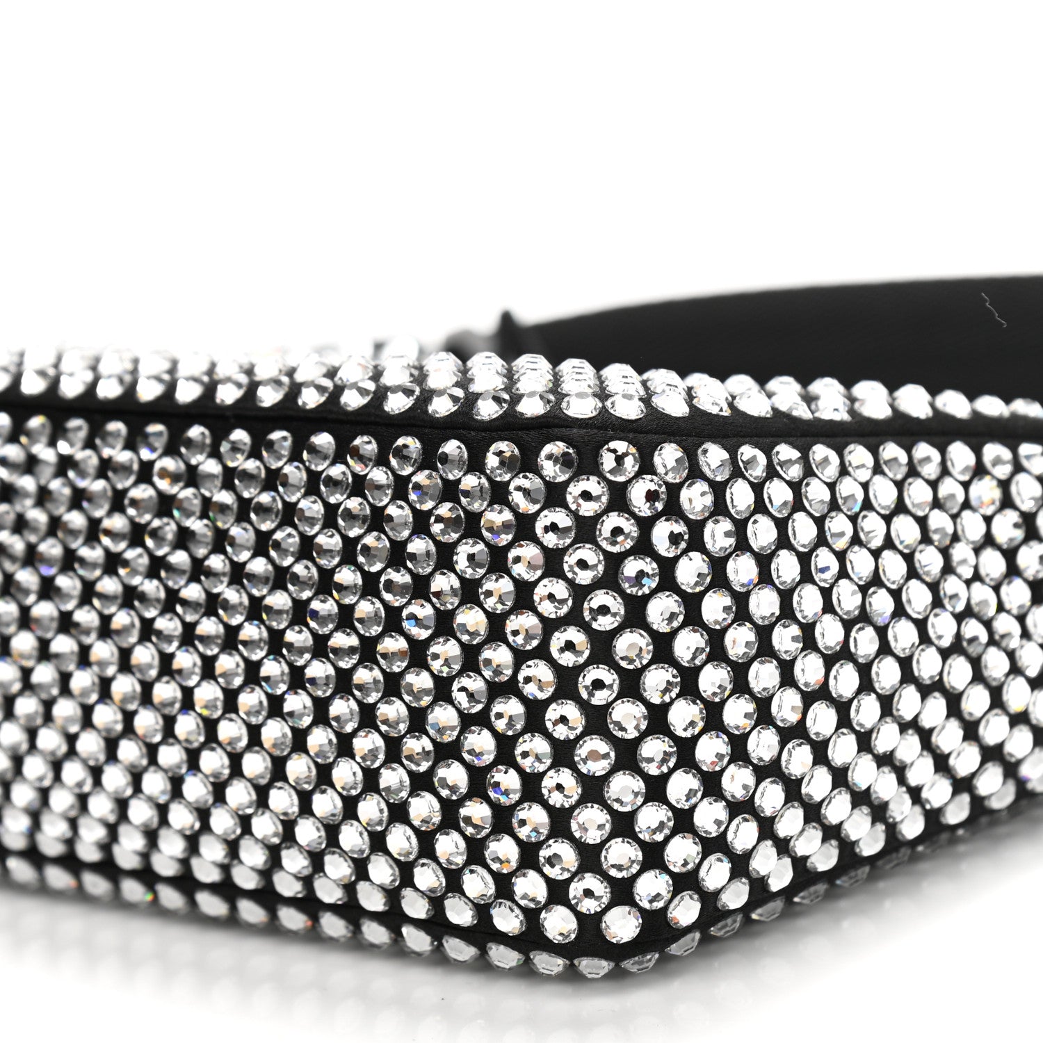 Prada Satin Crystal Mini Re-Edition 2000 Bag Cristal 10 of 11
