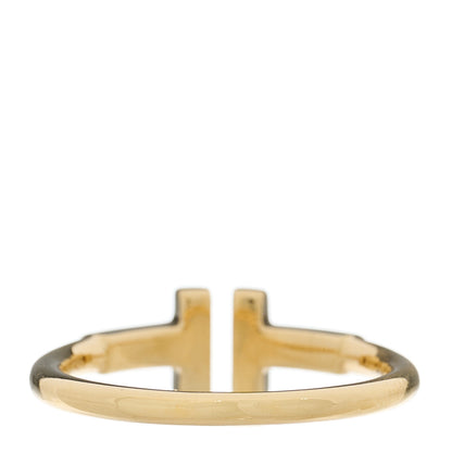 Tiffany 18K Yellow Gold T Wire Ring 50 5.5 3 of 5