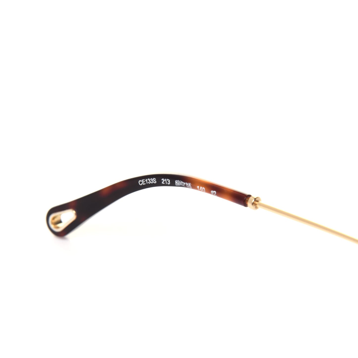 Poppy Cutout Square Sunglasses CE133S Havana Brown