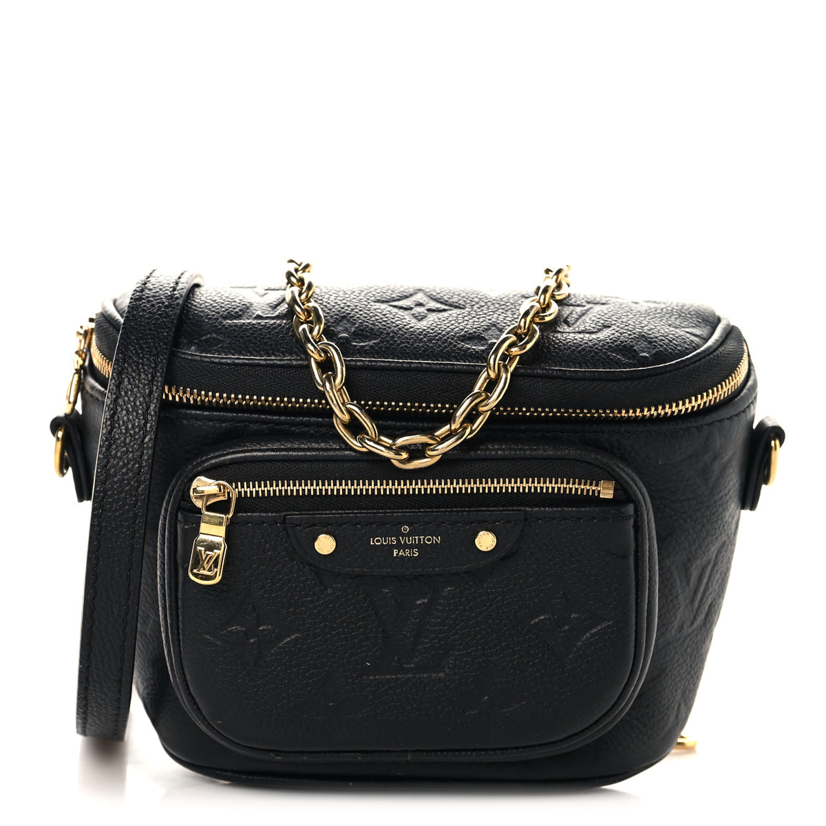 Louis Vuitton Empreinte Mini Bumbag Black 1 of 9