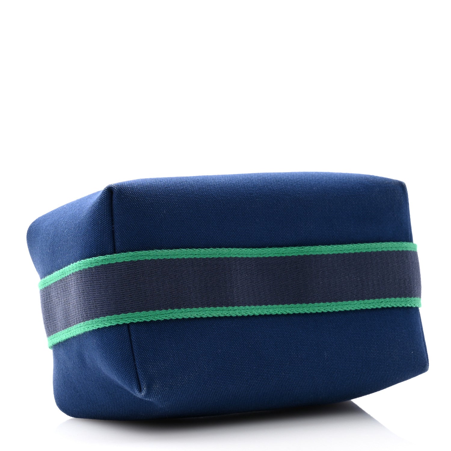 Hermes Canvas Small Bride-A-Brac Pouch Marine 4 of 8