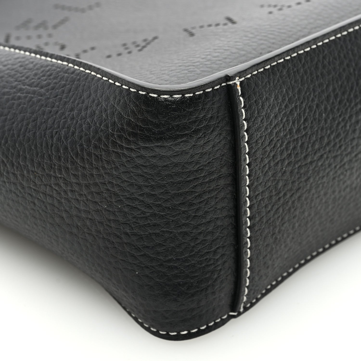 Stella McCartney Eco Alter Nappa Perforated Logo Mini Crossbody Black 8 of 9