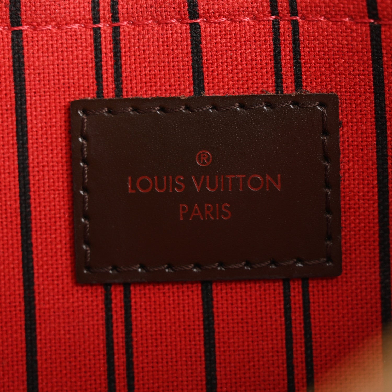 Louis Vuitton Damier Ebene Neverfull MM GM Pochette 6 of 13