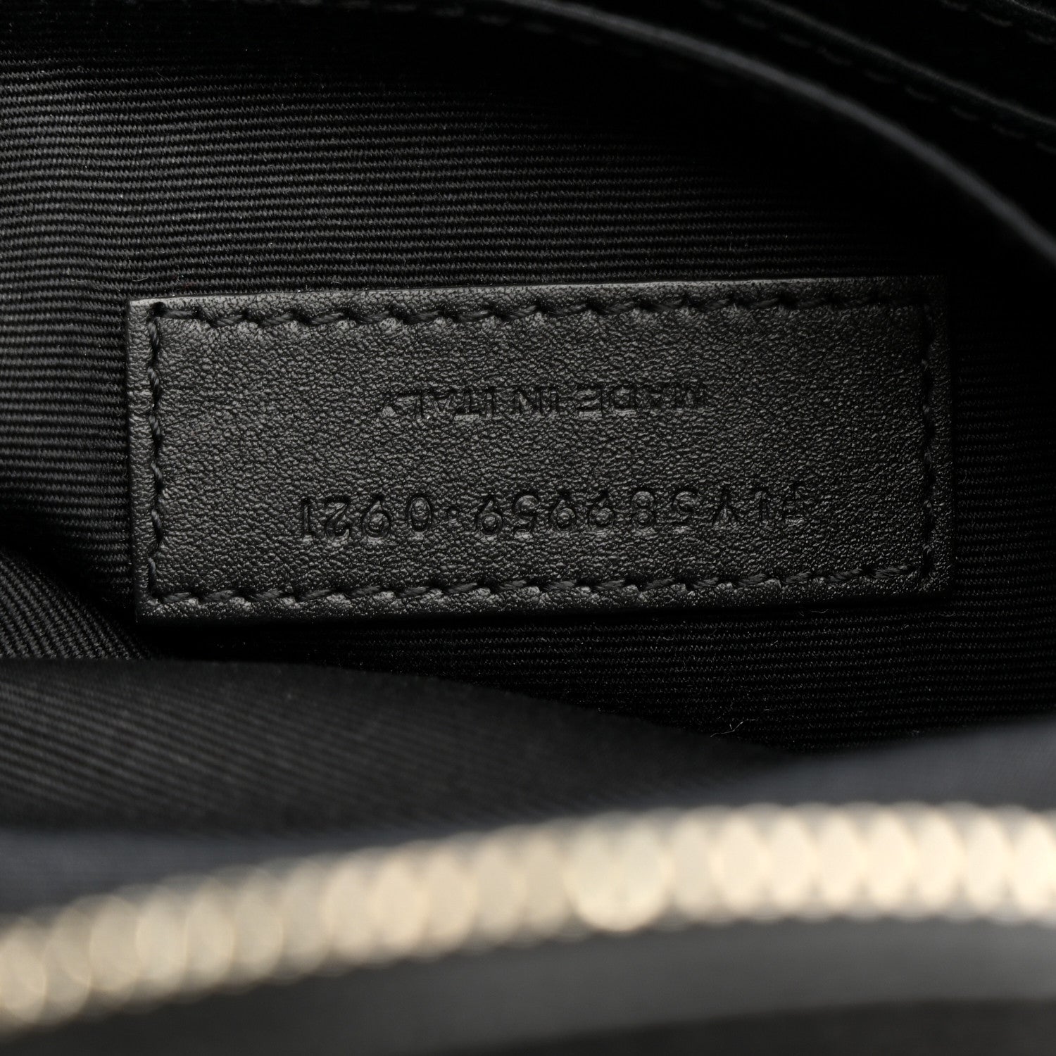 Saint Laurent Grain De Poudre Monogram Belt Bag Black 13 of 21