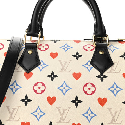 Louis Vuitton Game On Speedy Bandouliere 25 White 9 of 9