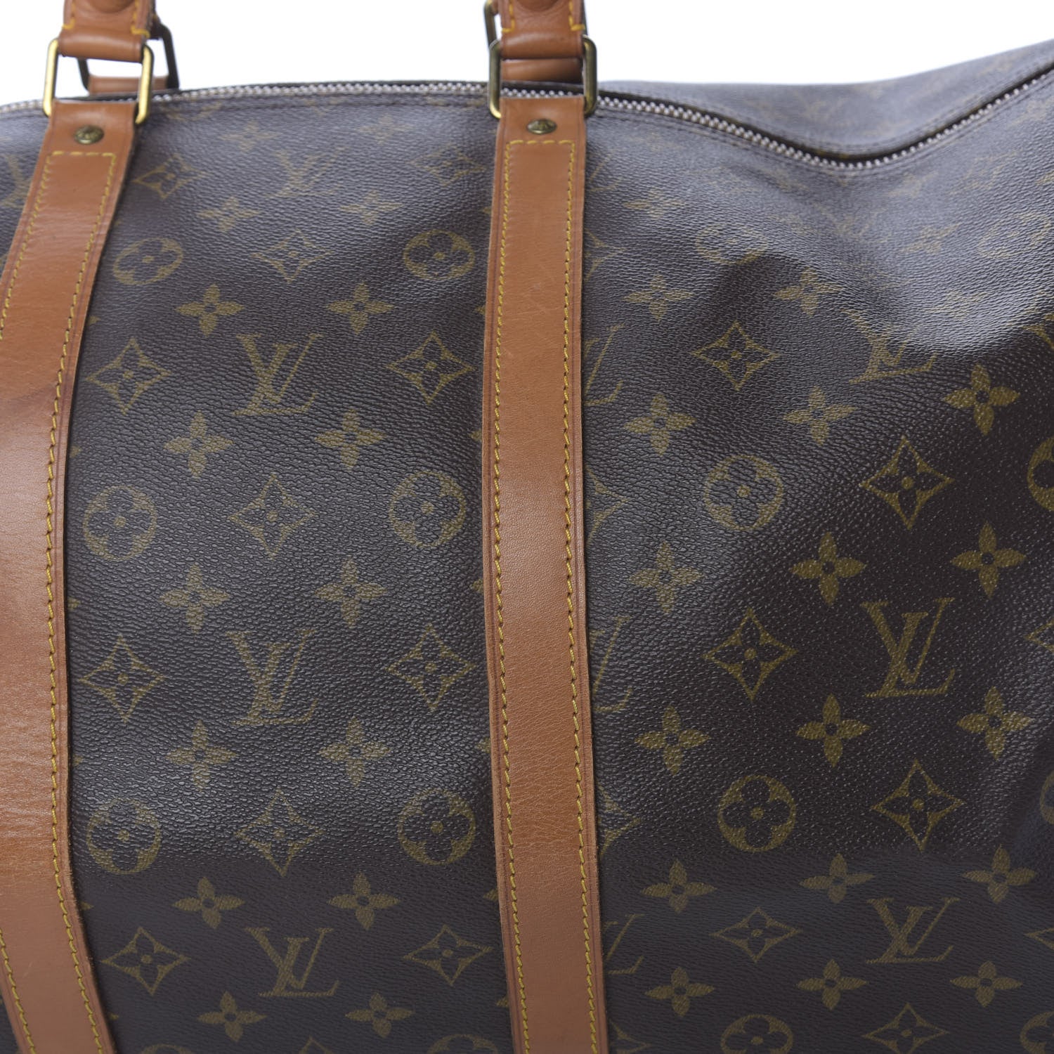 Louis Vuitton Monogram Keepall Bandouliere 55 8 of 10