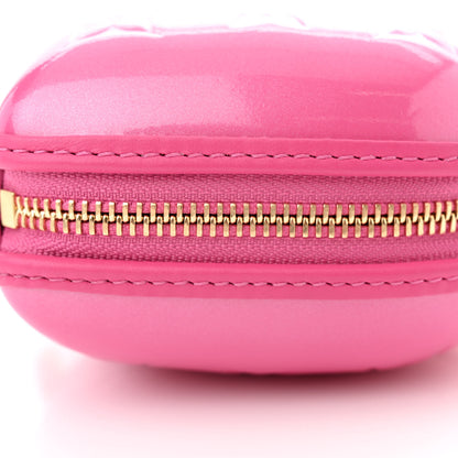 Louis Vuitton Vernis Keep My Heart Chain Bag Neon Pink 9 of 10