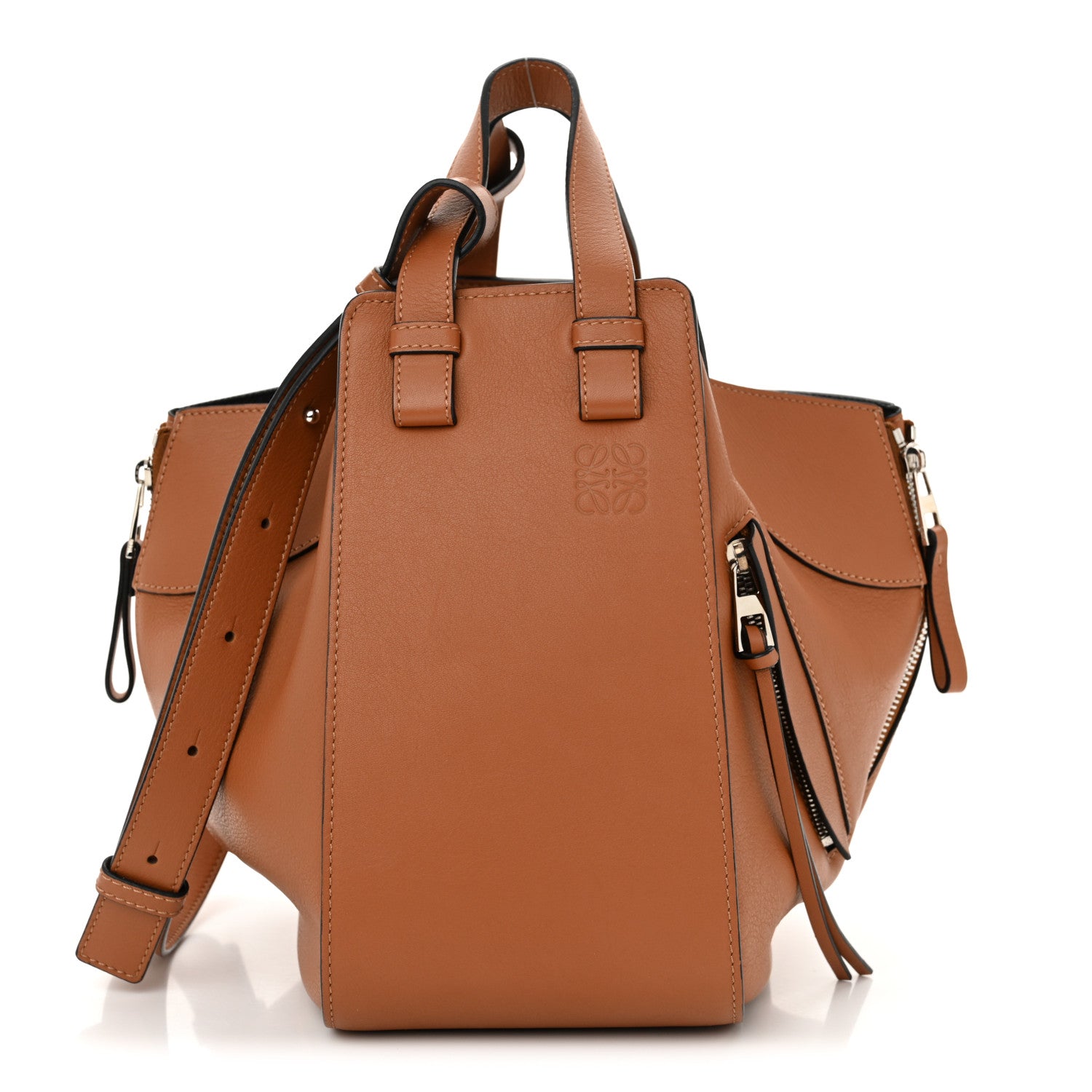 Loewe Calfskin Small Hammock Shoulder Bag Tan 1 of 10