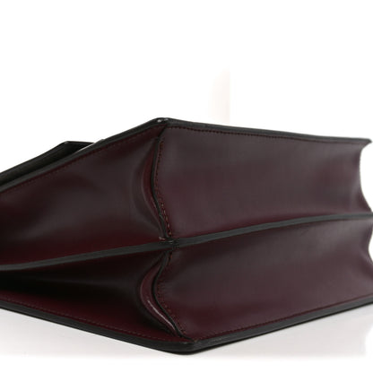 Fendi Vitello Pelo Dolce Liberty Lucido Sfumato Leopard Kan I Shoulder Bag Grigio Marrone Bordeaux 9 of 10