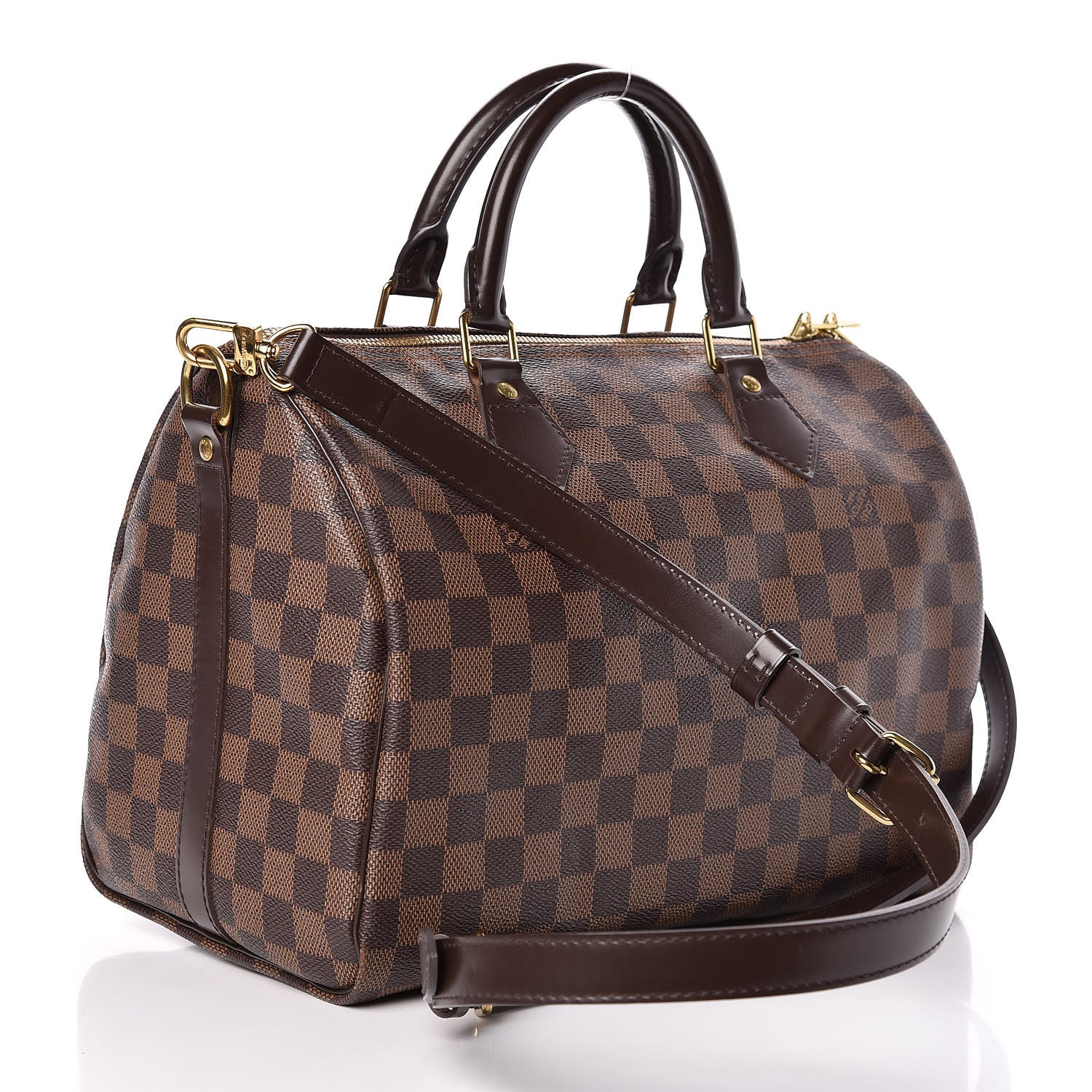 Louis Vuitton Damier Ebene Speedy Bandouliere 30 3 of 11