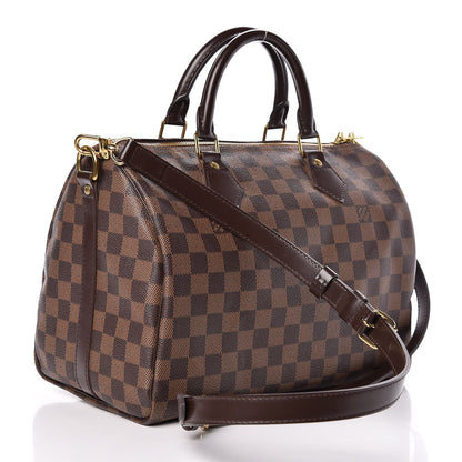 Louis Vuitton Damier Ebene Speedy Bandouliere 30 3 of 11