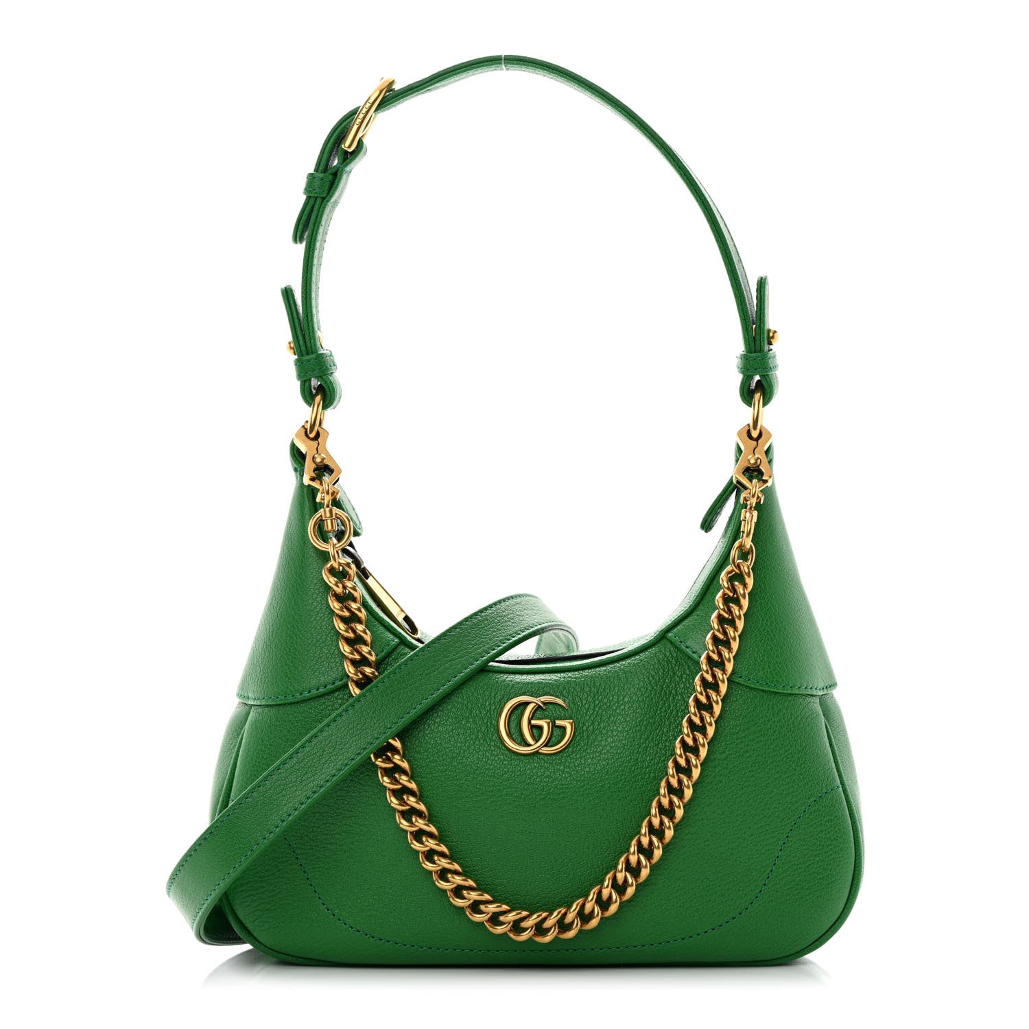 Gucci Goatskin Small Aphrodite Shoulder Bag New Shamarock 1 of 12