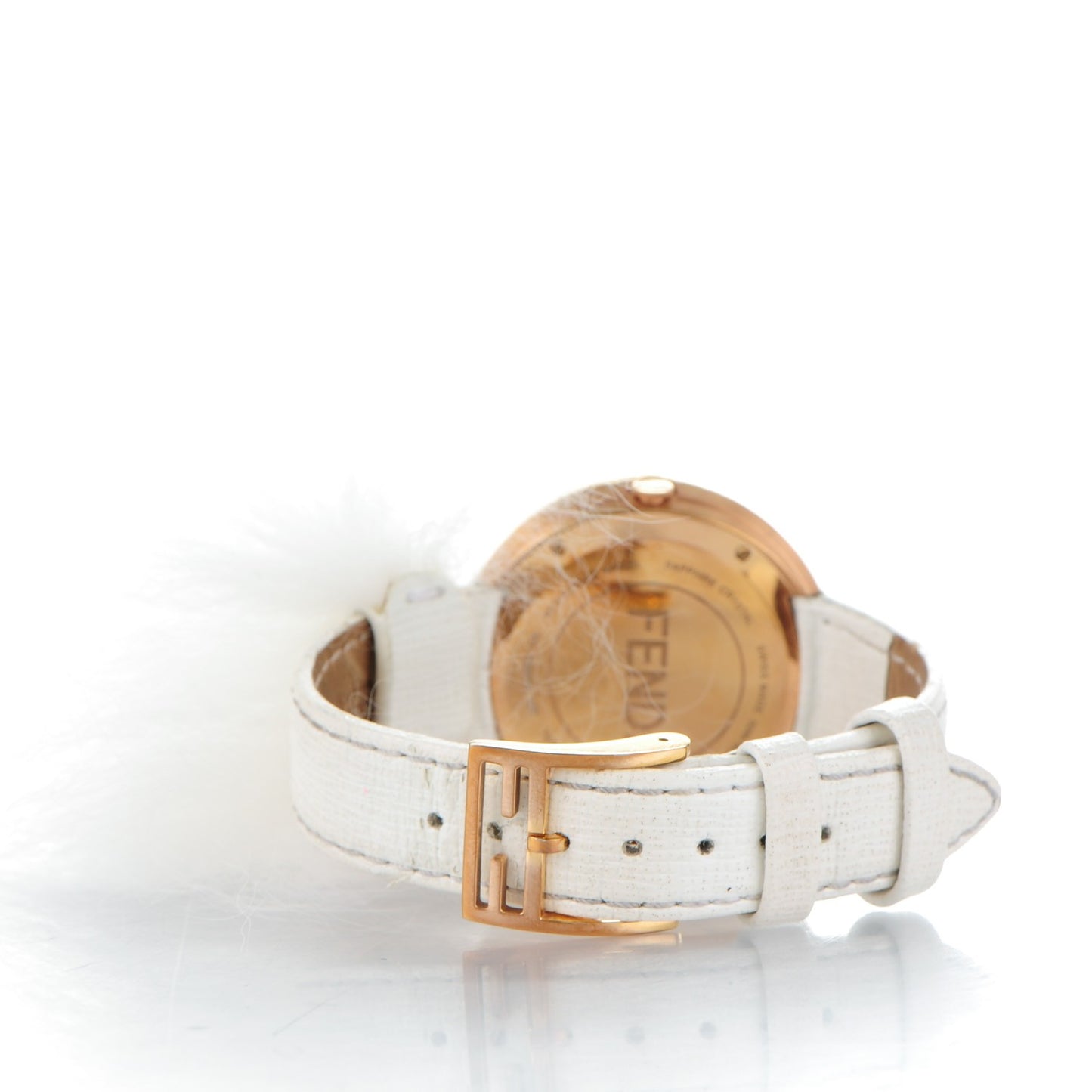 Stainless Steel Calfskin 36mm My Way Quartz Watch White