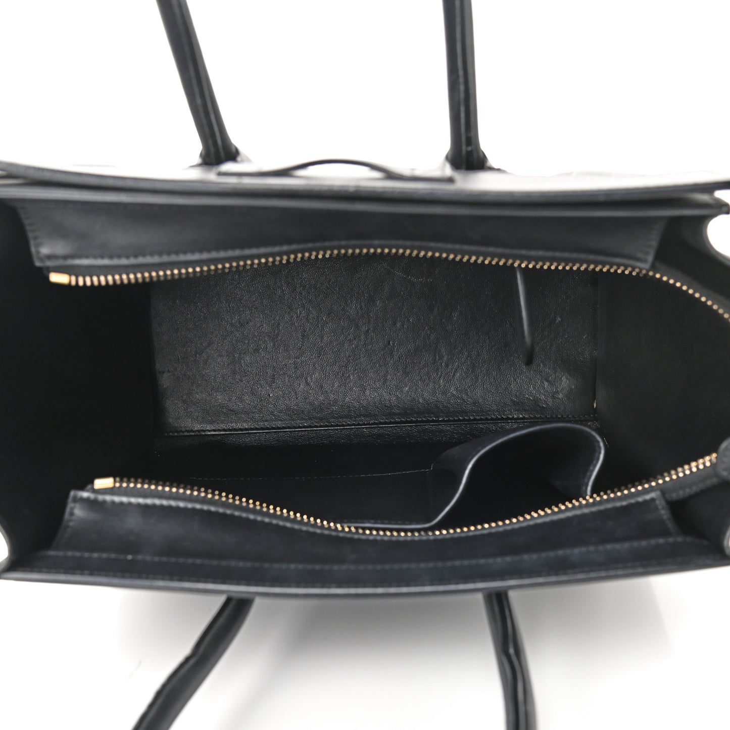 Smooth Calfskin Micro Luggage Black