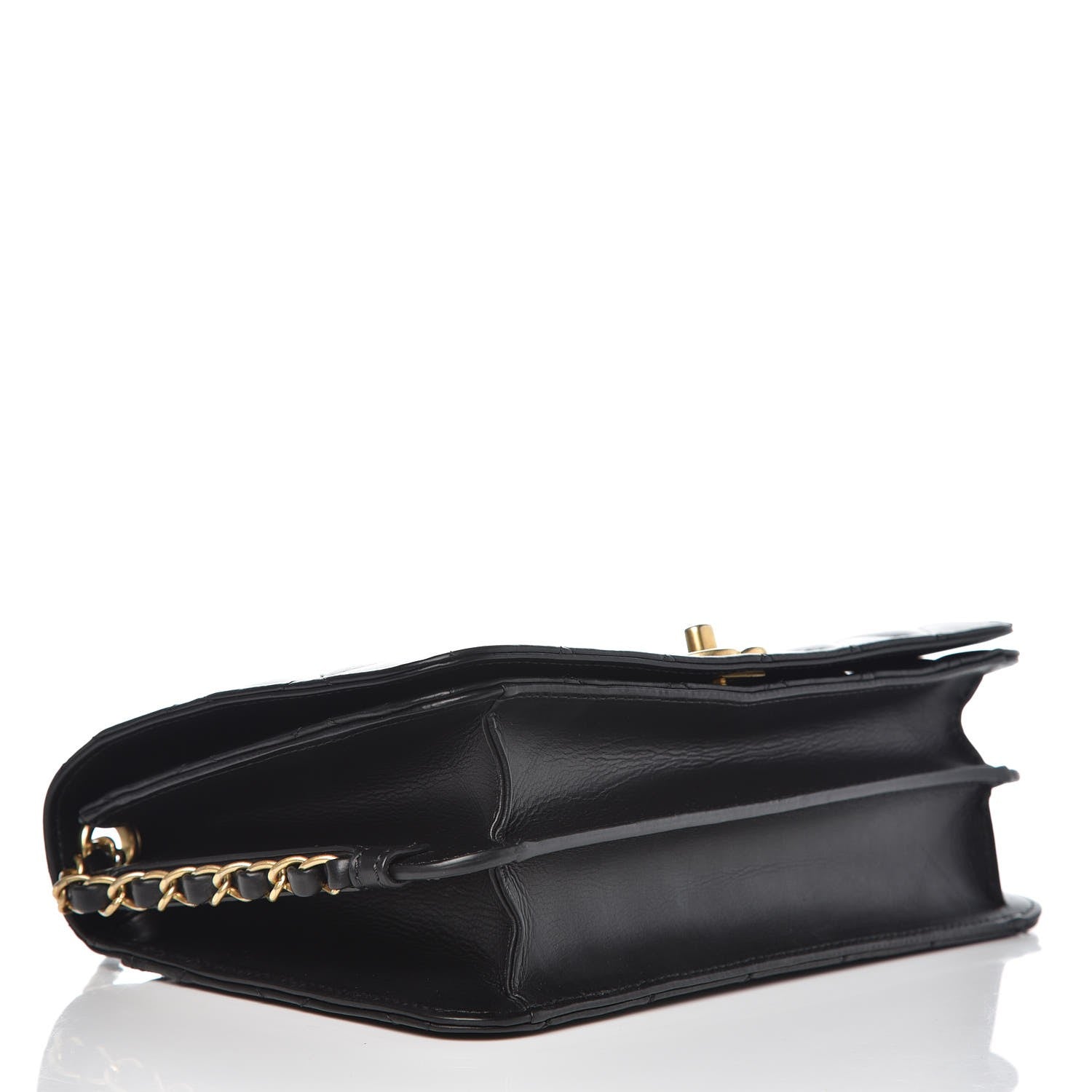 Chanel Calfskin Quilted Medium Everyday Chic Single Flap Black 4 of 8