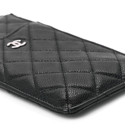 Chanel Caviar Quilted Classic iPhone Pouch Black 10 of 11