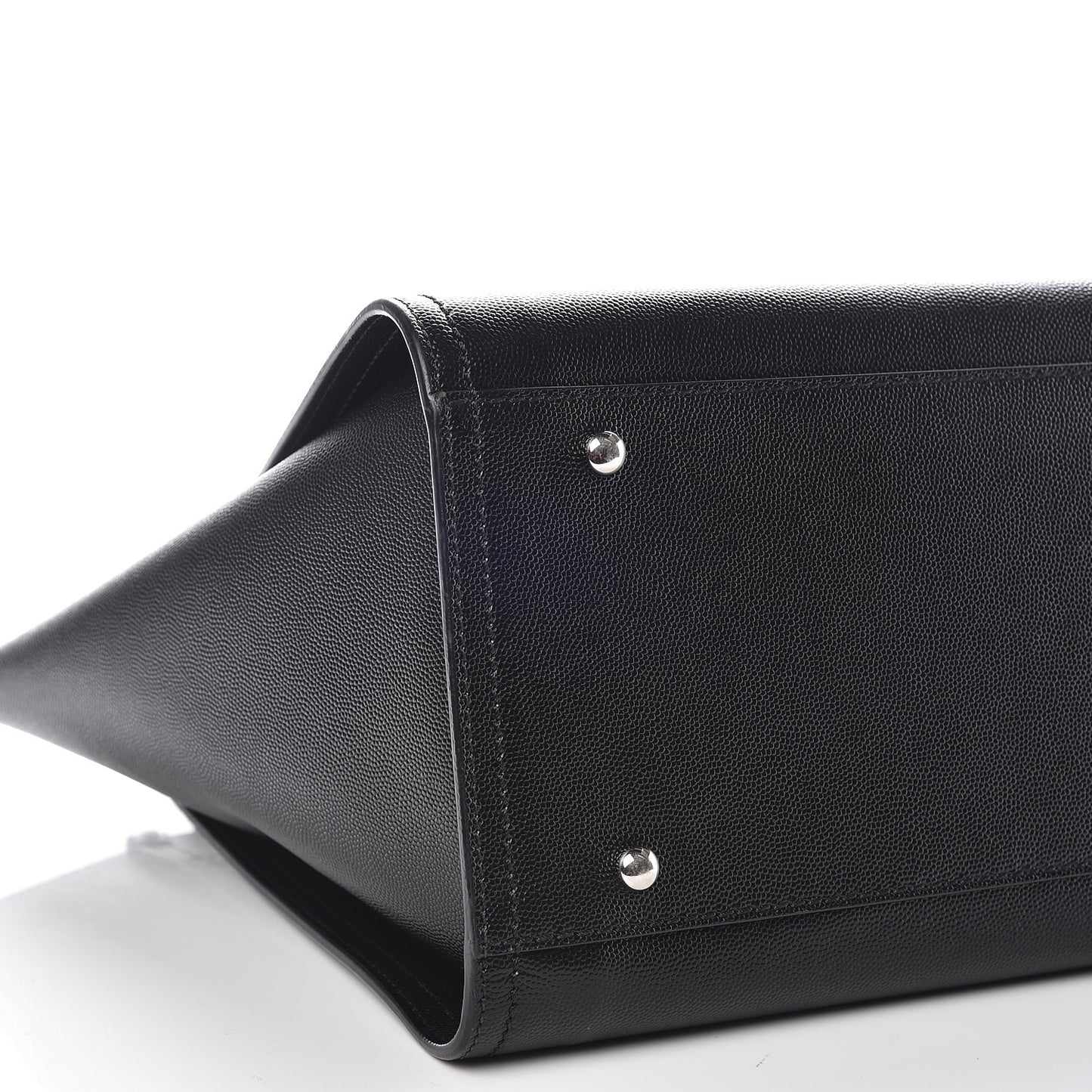 Caviar Small Studded Deauville Tote Black