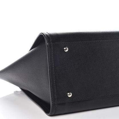 Chanel Caviar Small Studded Deauville Tote Black 8 of 9