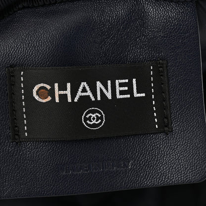 Chanel Nylon Embossed Small Doudoune Backpack Silver 6 of 10