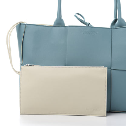 Bottega Veneta Nappa Maxi Intrecciato Medium Arco Tote Linoleum 9 of 11