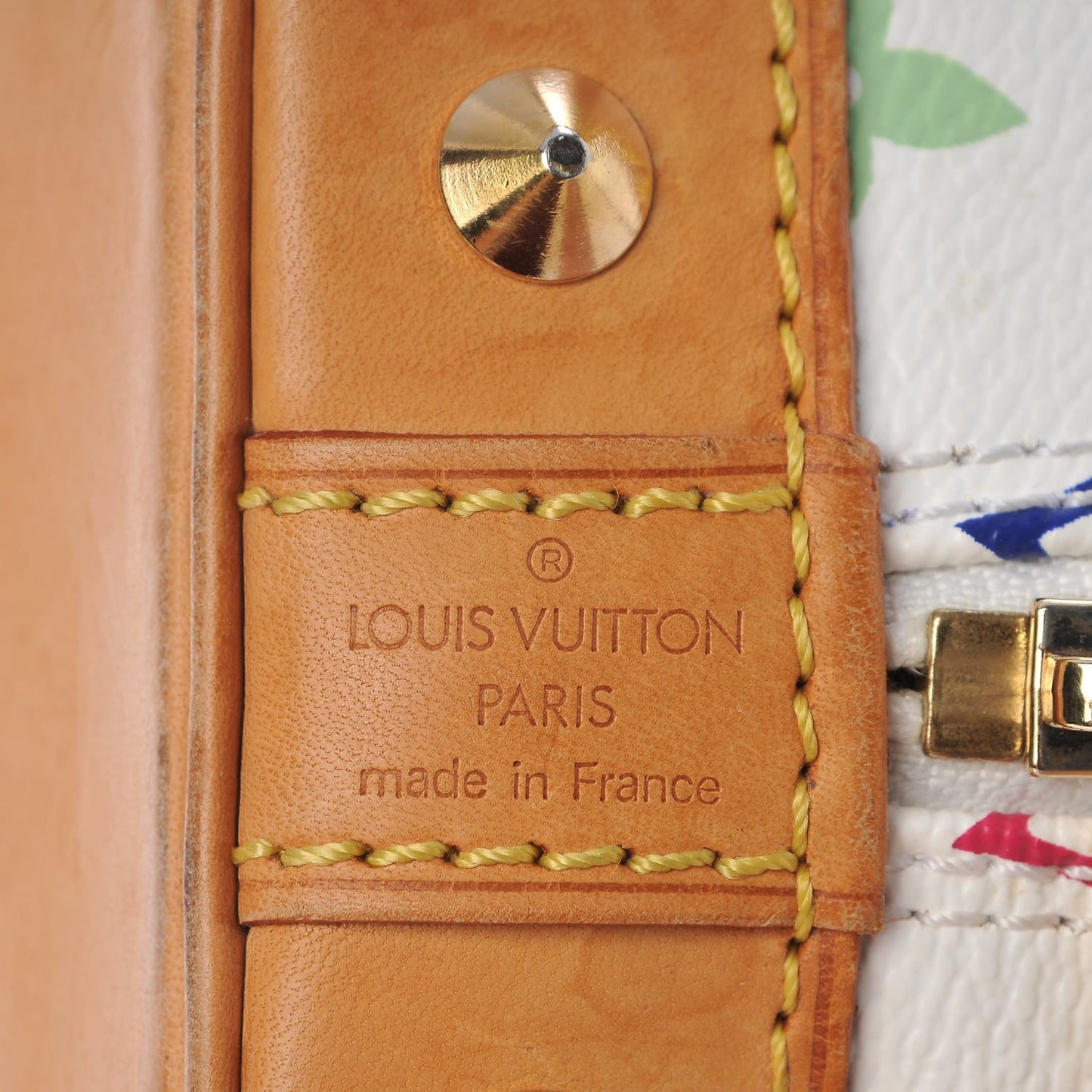 Monogram Multicolor Alma White
