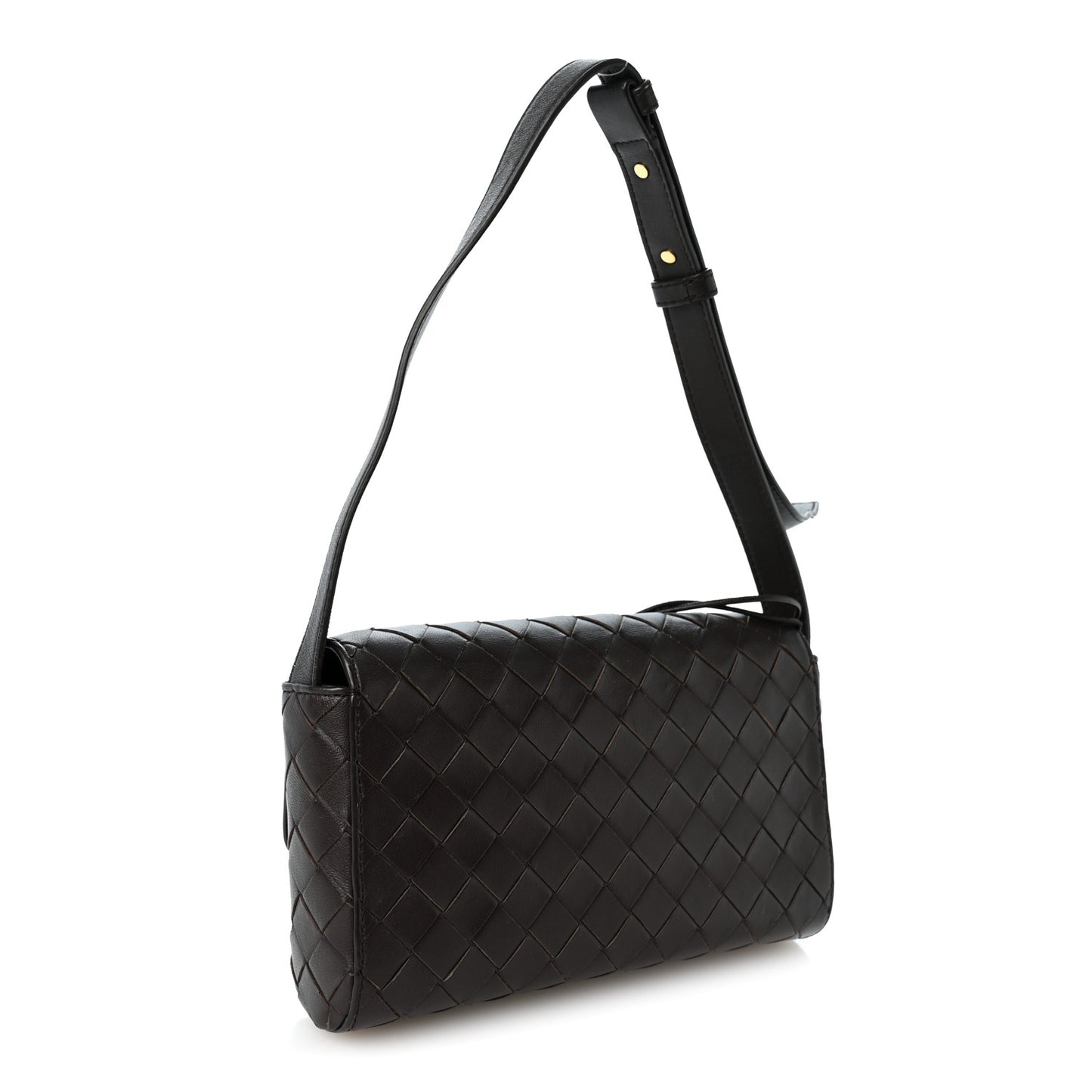 Nappa Intrecciato Andiamo Shoulder Bag Fondant