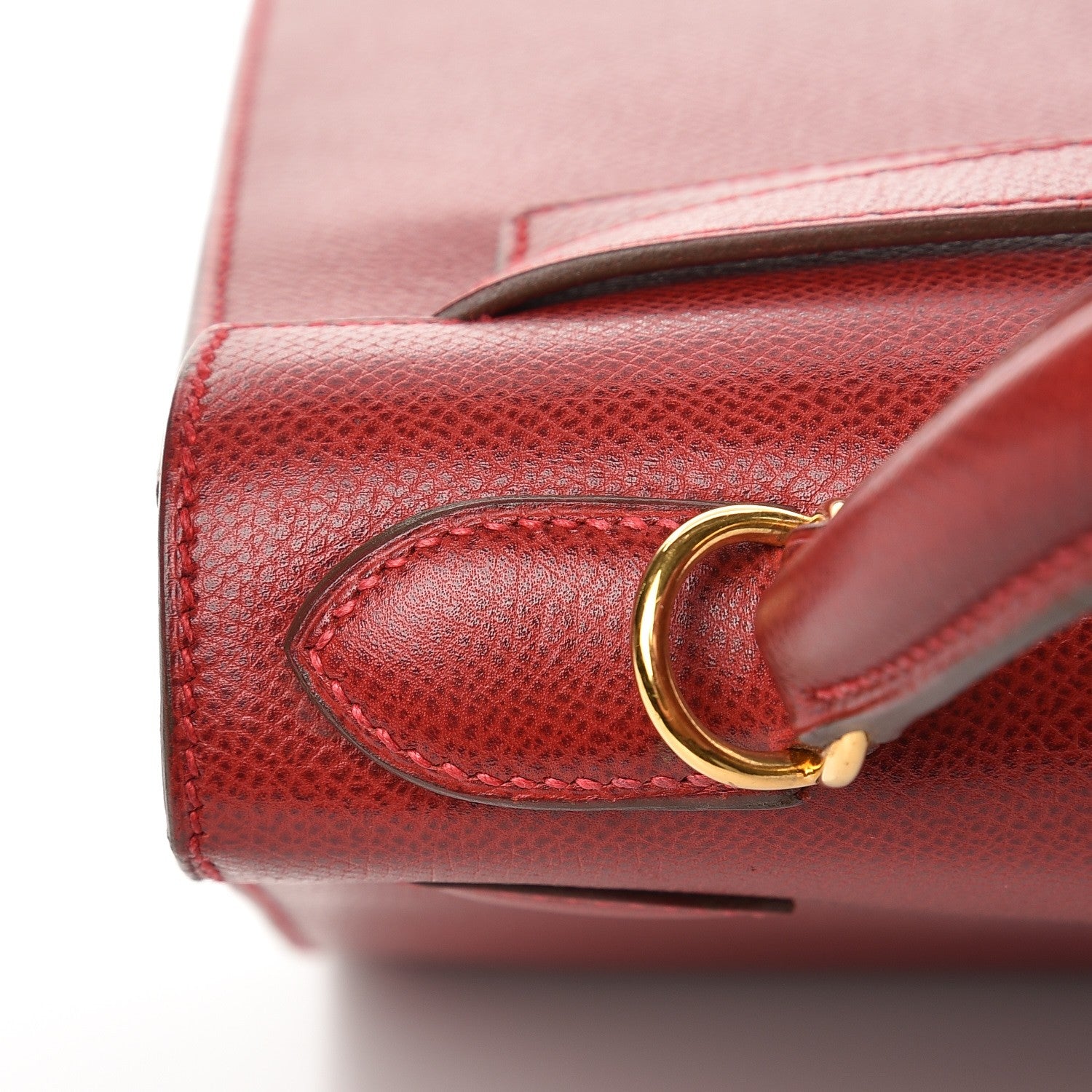 Hermes Epsom Kelly Sellier 28 Rouge 32 of 40