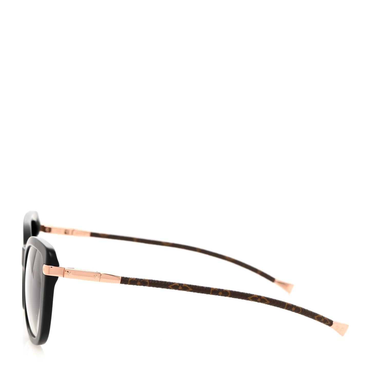 Monogram Acetate Charlotte Sunglasses Z0781W Black