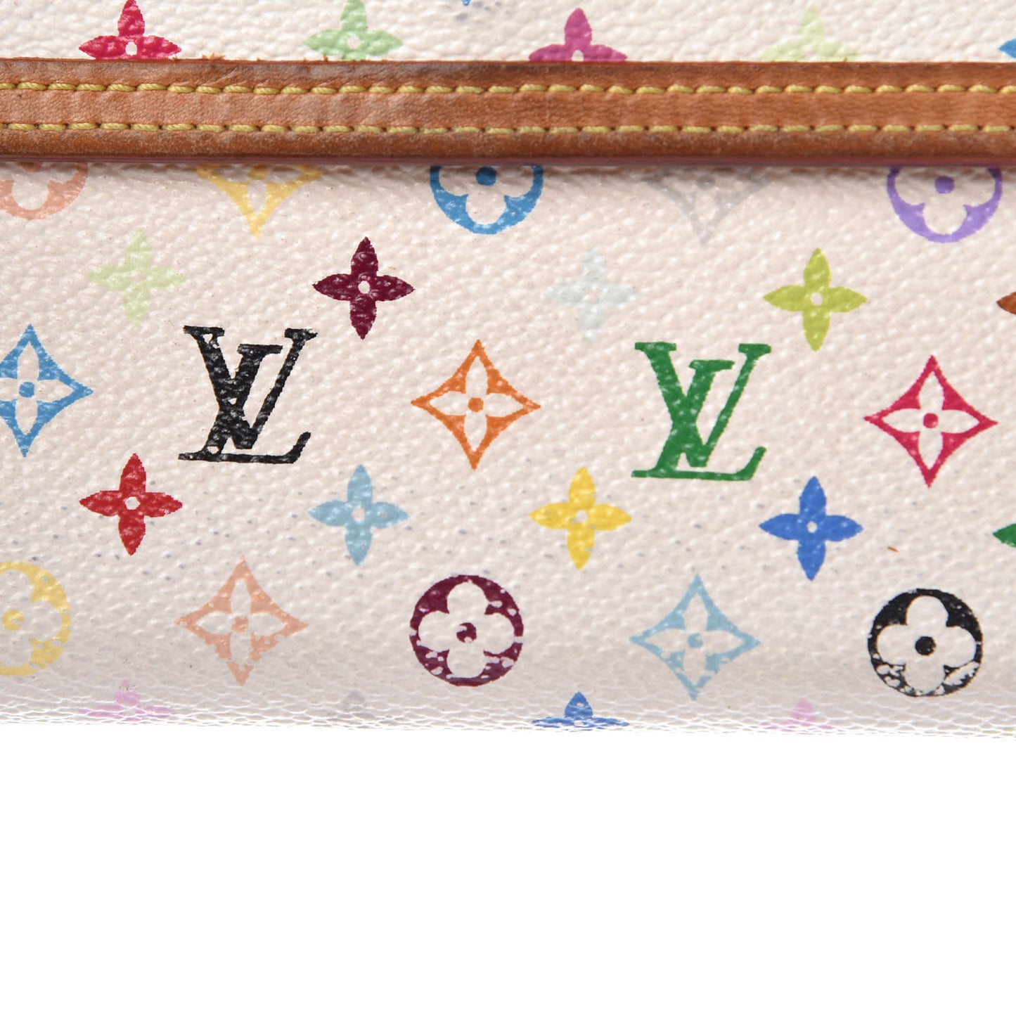 Monogram Multicolor Porte Tresor International Wallet White