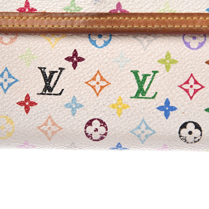 Louis Vuitton Monogram Multicolor Porte Tresor International Wallet White 17 of 17