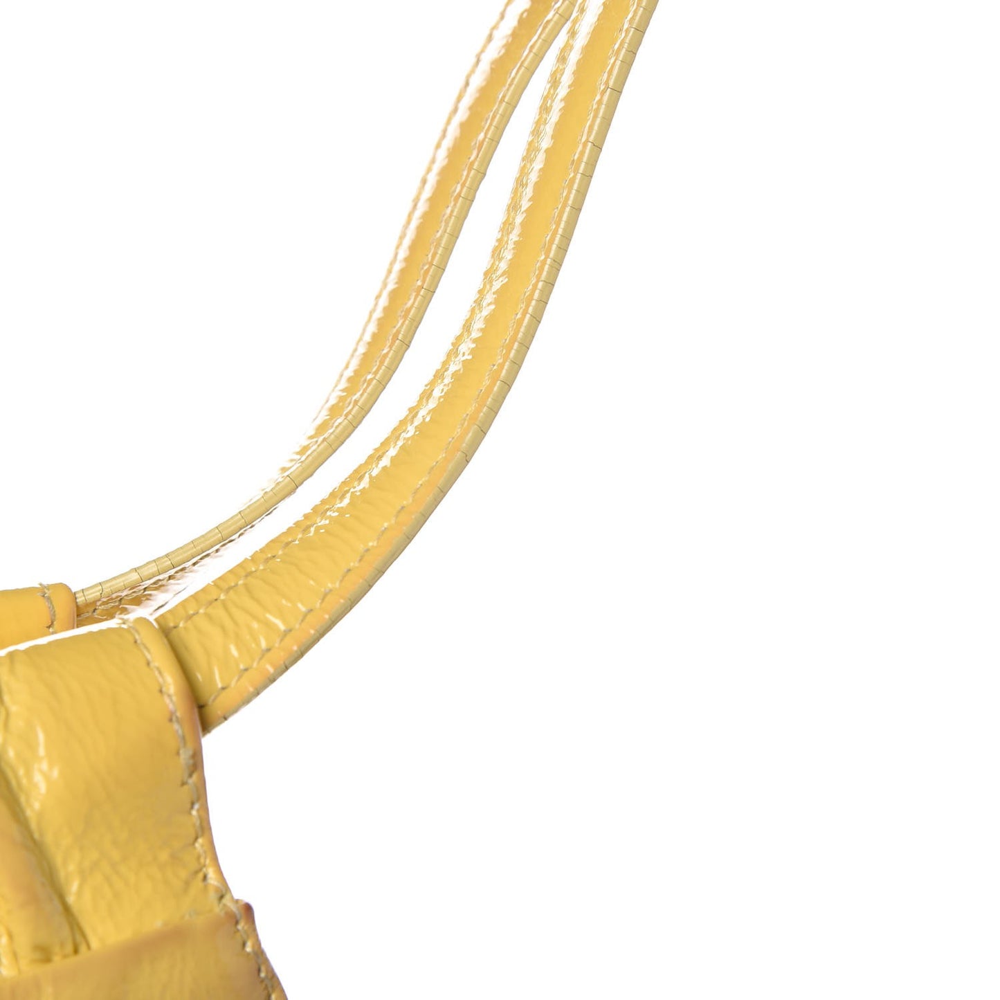 Patent Belle de Jour Cabas Tote Yellow