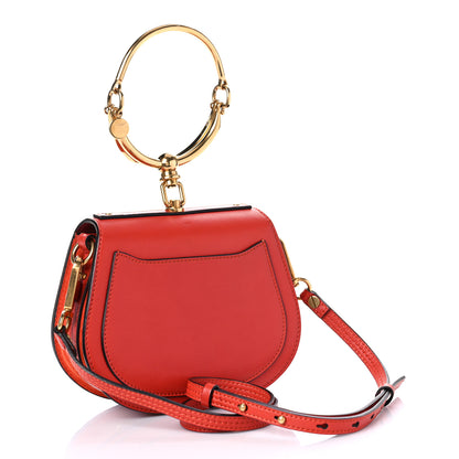 Chloe Calfskin Small Nile Bracelet Bag Earthy Red 2 of 10