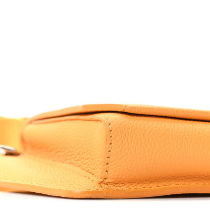 Louis Vuitton Grained Calfskin Aerogram Takeoff Sling Safran Yellow 8 of 9