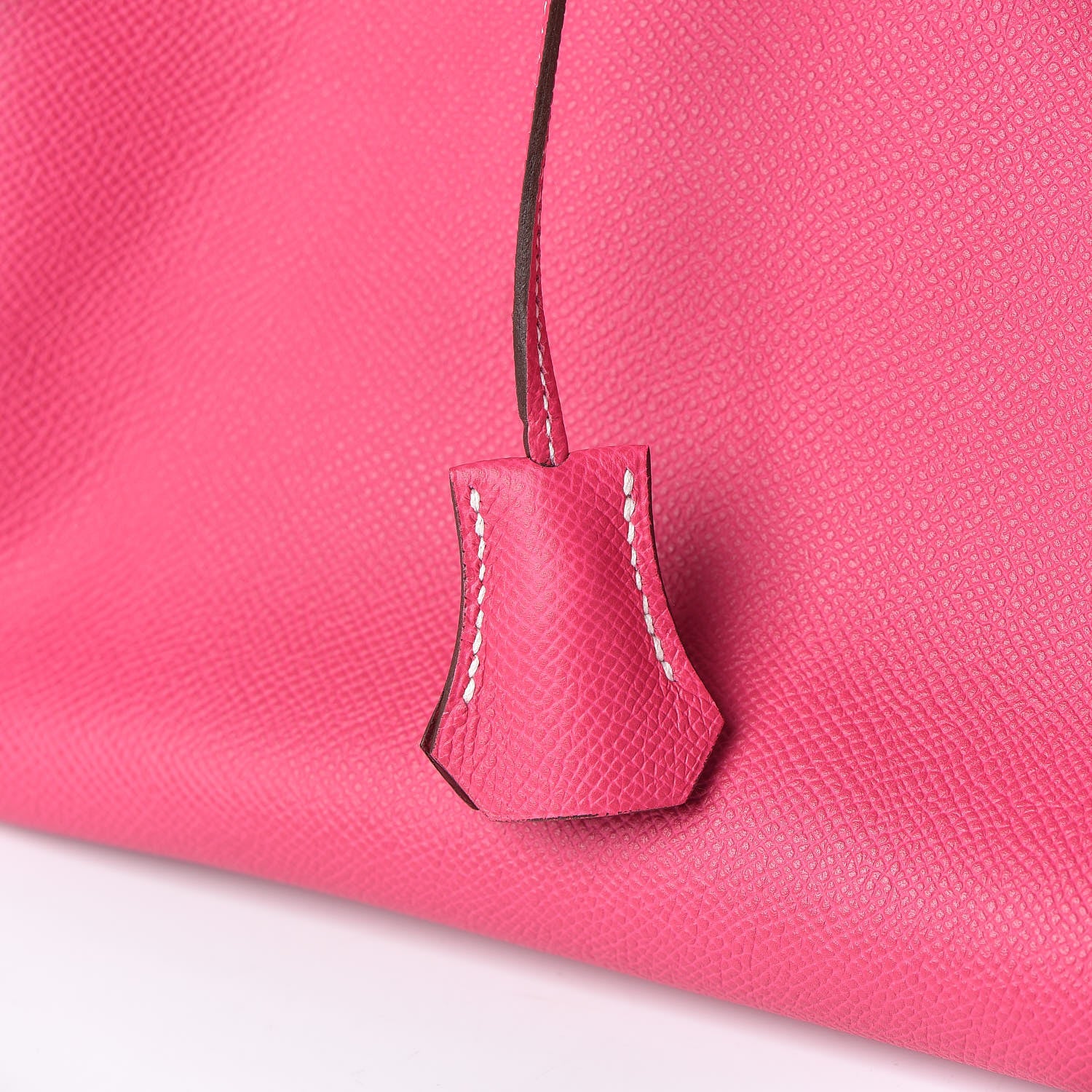 Hermes Epsom Candy Birkin 35 Rose Tyrien Rubis 32 of 33