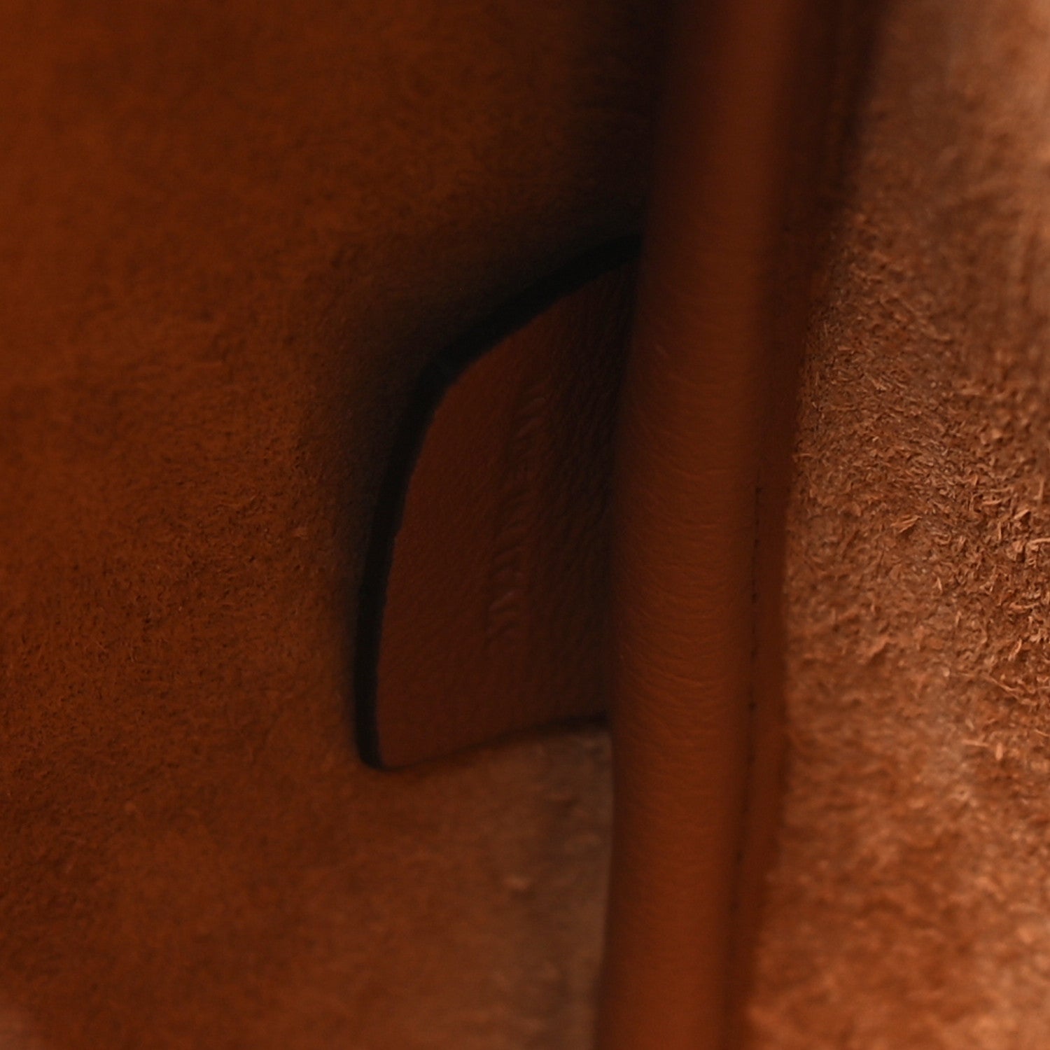 Celine Calfskin Teen Clara Drawstring Bucket Bag Tan 6 of 9