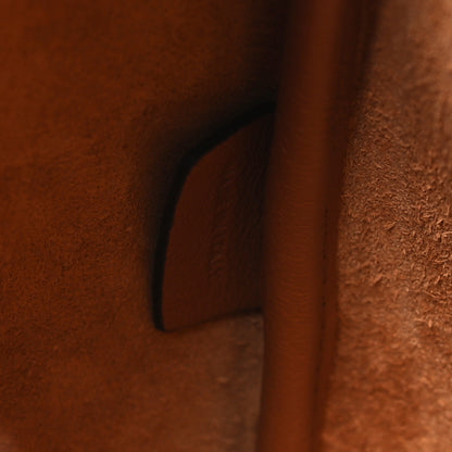 Celine Calfskin Teen Clara Drawstring Bucket Bag Tan 6 of 9