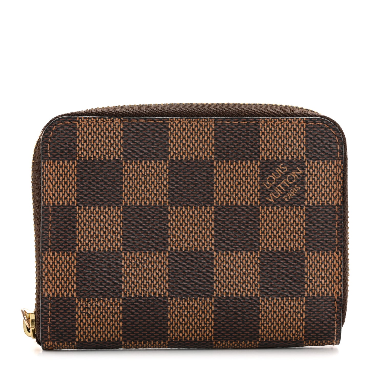 Damier Ebene Zippy Coin Purse