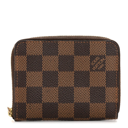 Louis Vuitton Damier Ebene Zippy Coin Purse 1 of 9