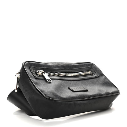 Gucci Soft GG Supreme Monogram Web Belt Bag Black Grey 4 of 10