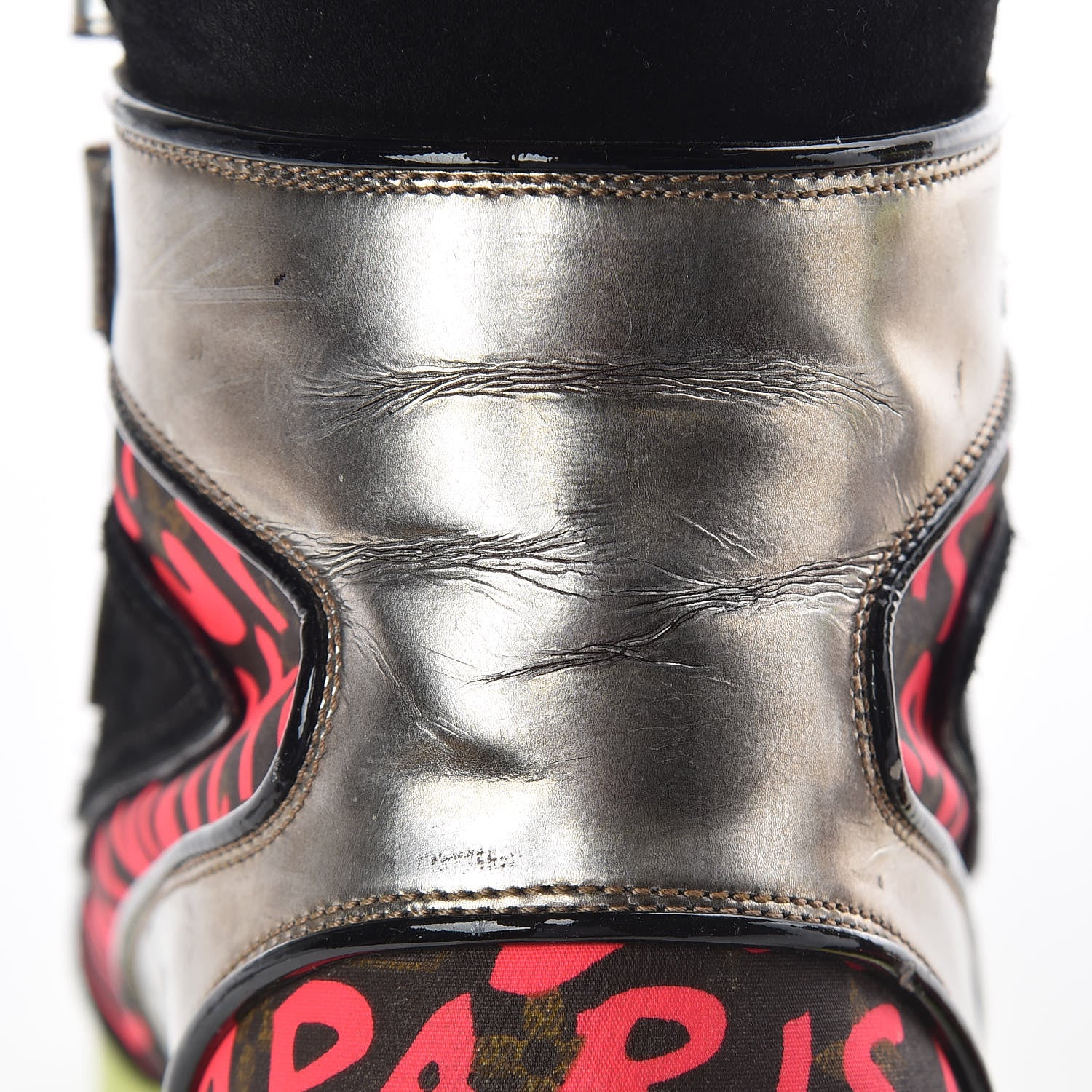 Louis Vuitton Monogram Graffiti Sneakers 40 Fuchsia 16 of 17