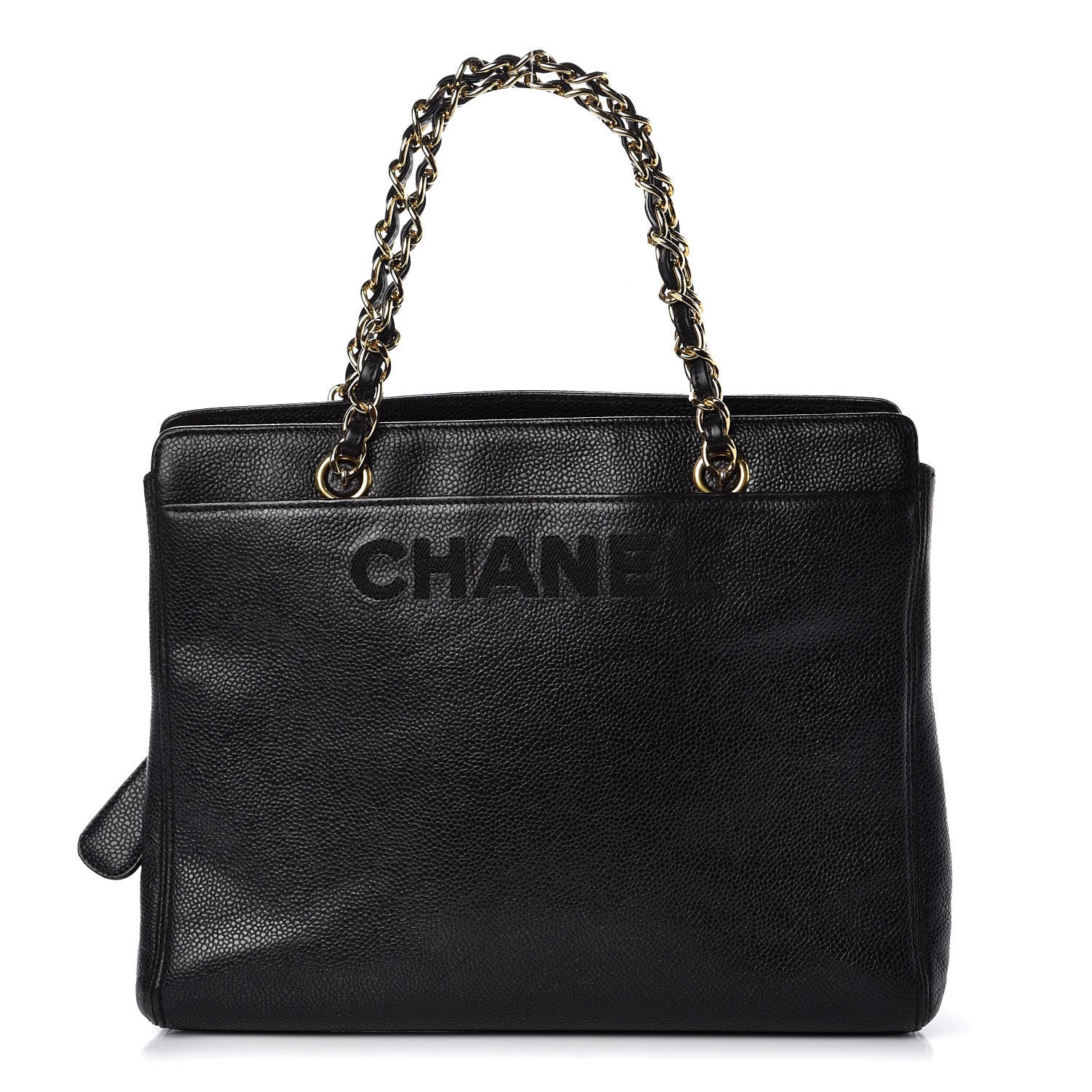 Chanel Caviar Shoulder Bag Black 1 of 9
