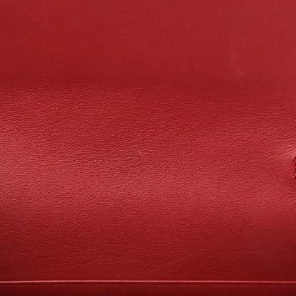 Gucci Calfskin Matelasse GG Marmont Chain Wallet Hibiscus Red 8 of 13