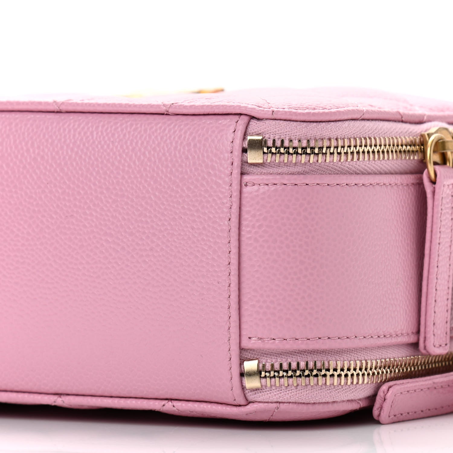 Chanel Caviar Quilted Pick Me Up Small Vanity Case Light Pink 11 of 14