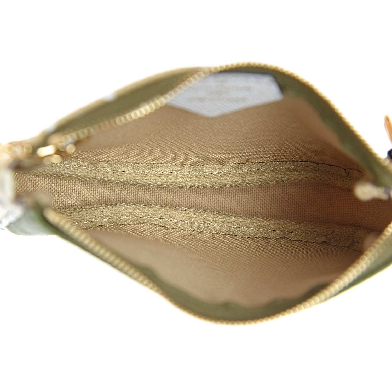 Louis Vuitton Monogram Giant Micro Pochette Accessories Kaki White 5 of 8