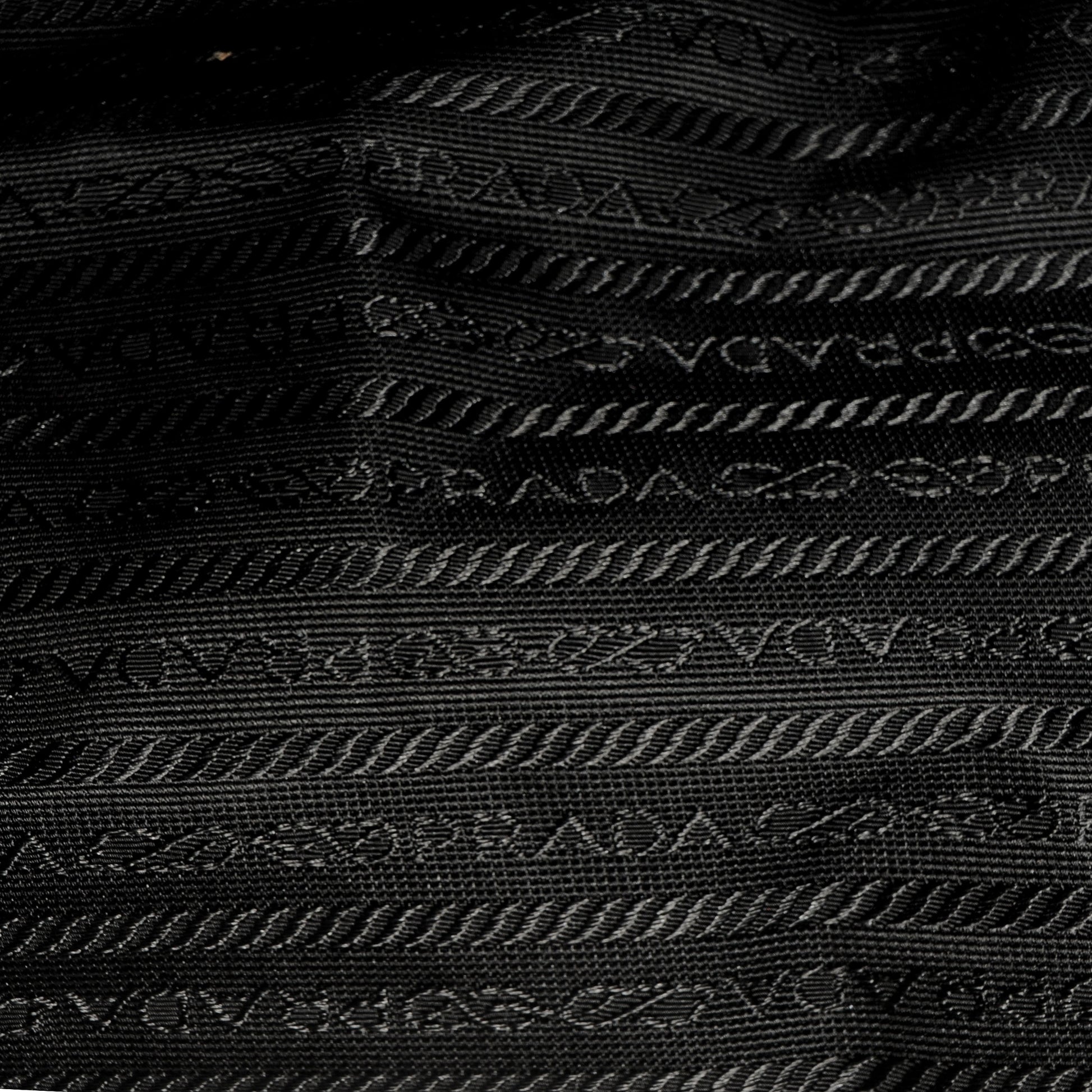 Prada Goatskin Cerniera Doctor Bag Black 8 of 8