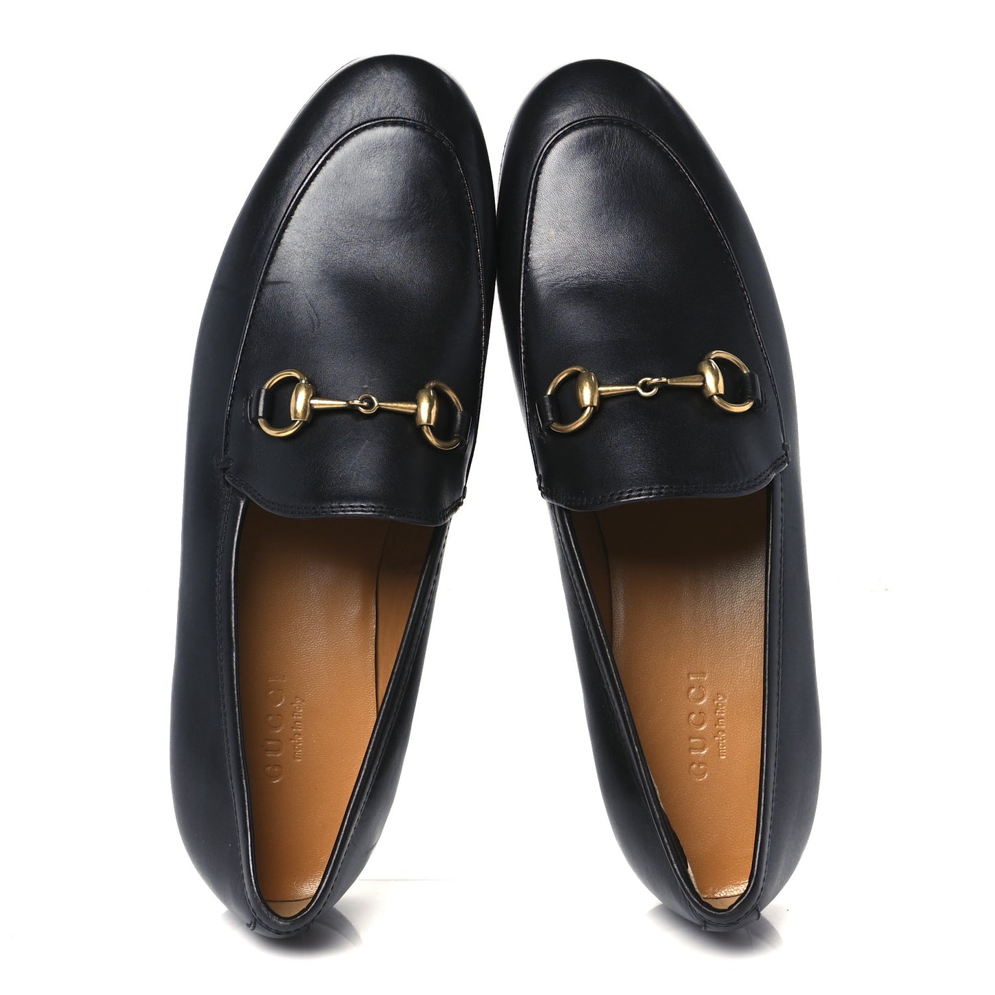 Calfskin Womens Jordaan Loafers 36 Black