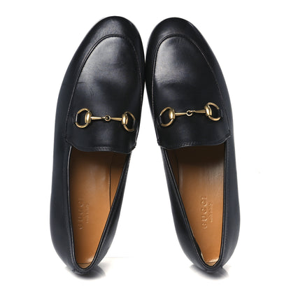 Gucci Calfskin Womens Jordaan Loafers 36 Black 2 of 9