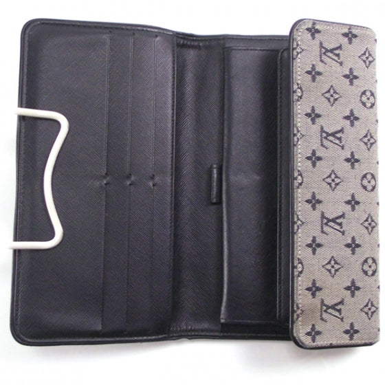 Monogram Mini Porte Tresor Intl Wallet Blue