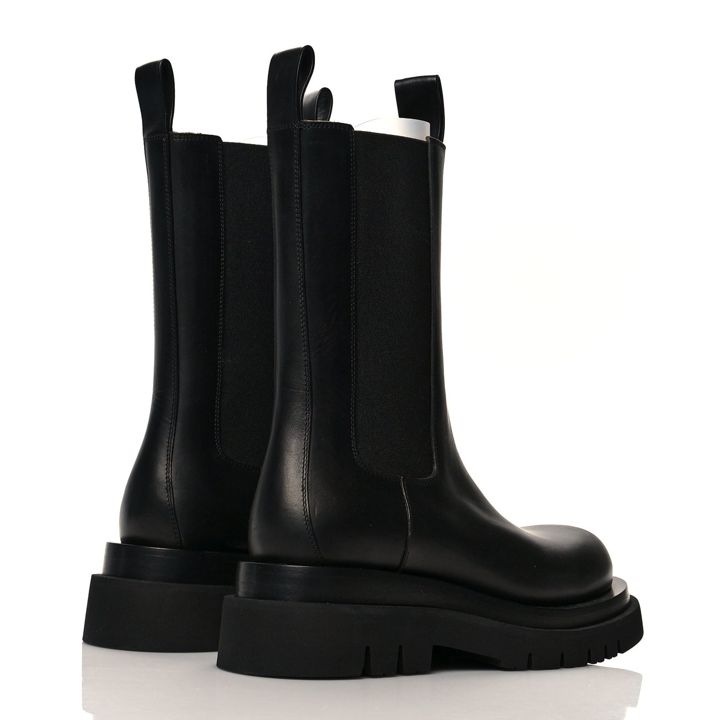 Calfskin The Lug Chelsea 55mm Boots 38 Black